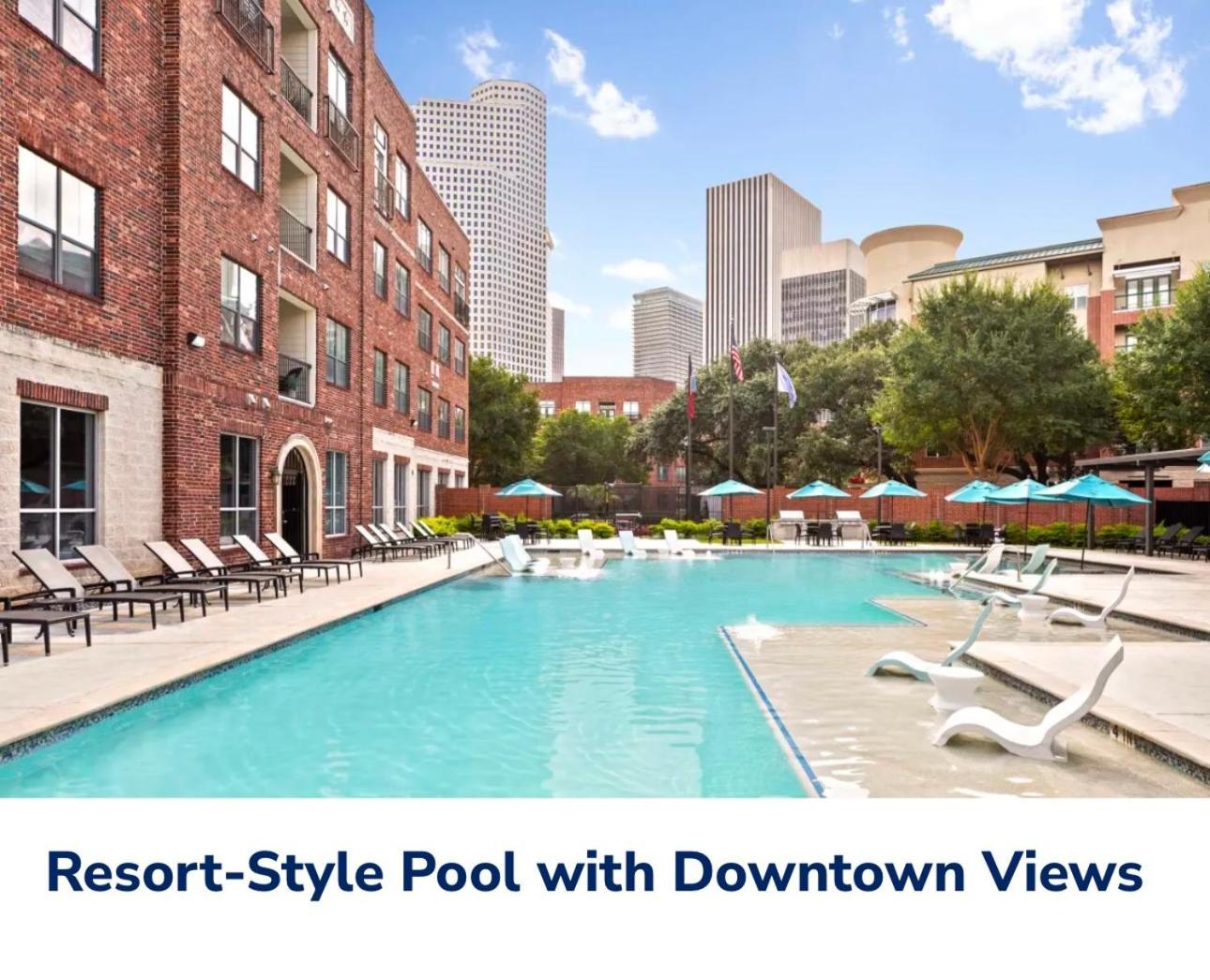 Downtown Dazzle 2 Bedroom Houston Dış mekan fotoğraf